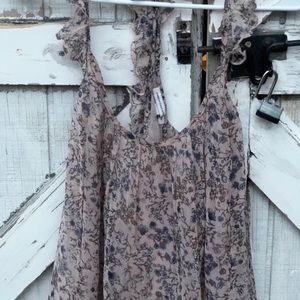 Floral American Eagle tank top